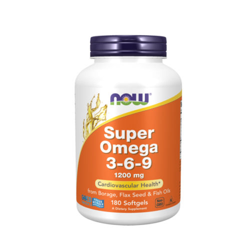 Now Super Omega 3 6 9 1200 mg   180 SG
