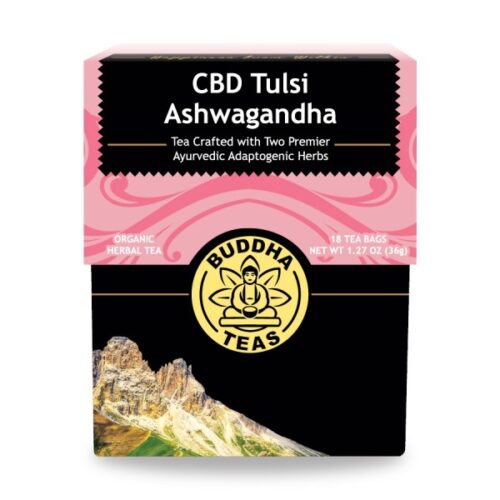 Buddha Teas CBD Tulsi Ashwagandha - 18 TB