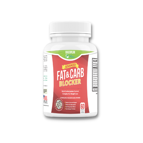 Maximum Slim Advanced Fat & Carb Blocker 60 caps Supplements
