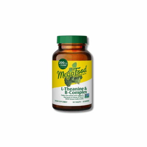 MegaFood L-Theanine & B-Complex - 60 Tabs