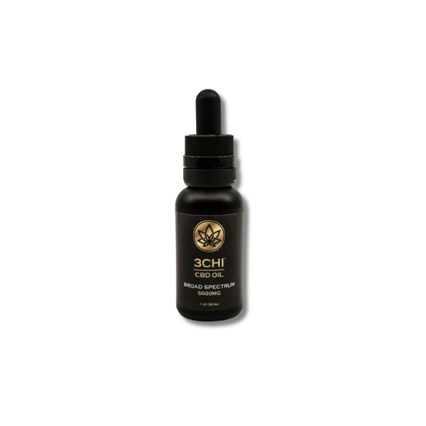 3Chi CBD Oil Natural 5000mg CBD - 30ml