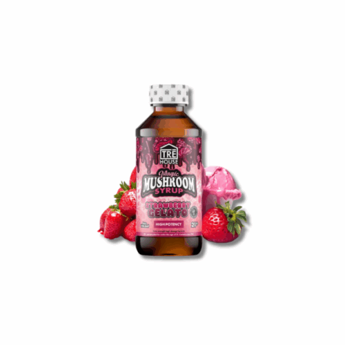Trehouse Magic Mushroom Syrup Strawberry Gelato - 4 oz