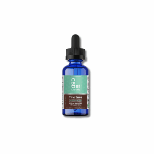 CBD Living Calming Tincture Chocolate Mint 300mg - 1 fl oz