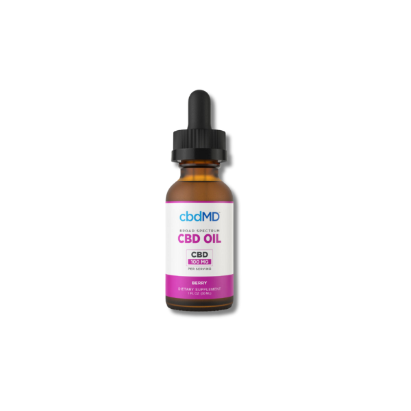 cbdMD CBD Oil 100mg Berry Flavor - 1 fl oz