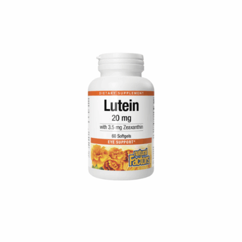 Natural Factors Lutein 20mg - 60 SG