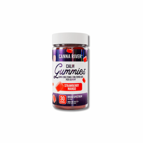 Canna River Calm Gummies Strawberry Mango - 30 ct