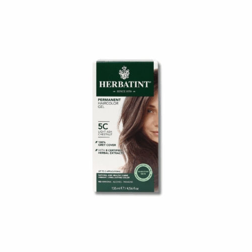 Herbatint Permanent Hair Color Gel - 5C (Light Ash Chestnut)