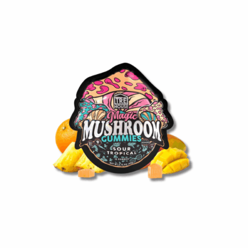 Trehouse Magic Mushroom Gummies Sour Tropical - 15 gummies