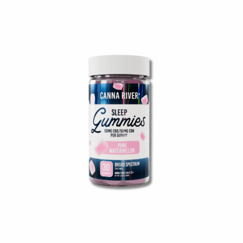 Canna River Sleep Gummies Pink Lemonade - 30 ct