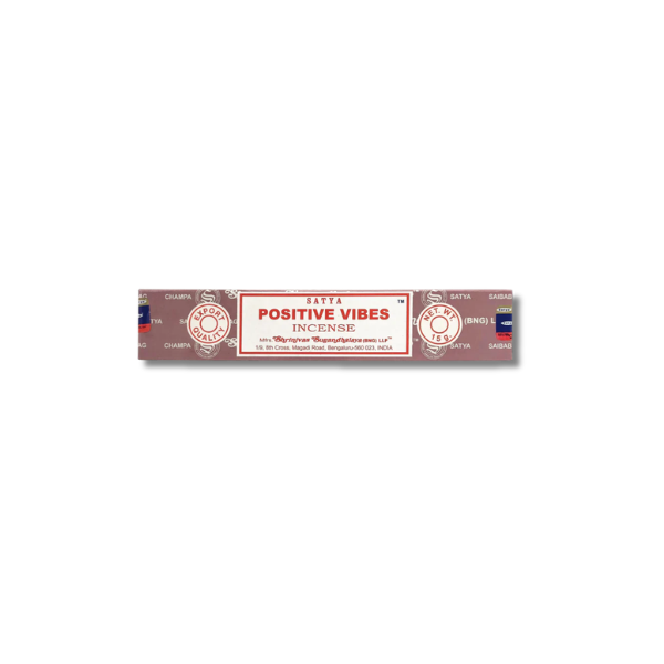 Satya Positive Vibes Incense - 15gr - 12 sticks