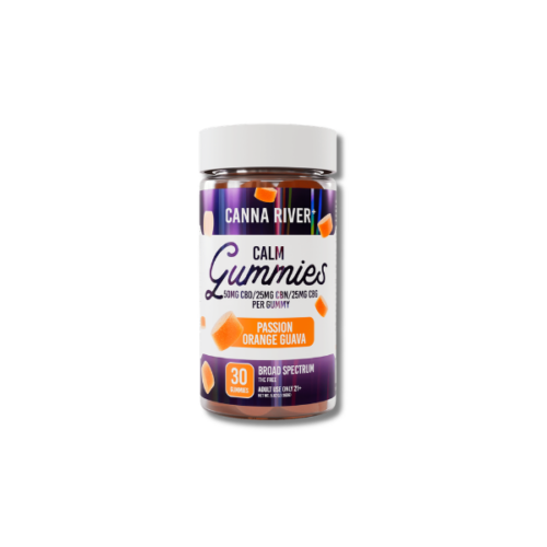 Canna River Calm Gummies Passion Orange Guava - 30 ct