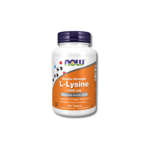 Now Double Strength L-Lysine 1000mg - 100 tabs