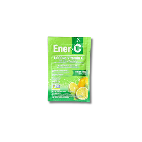 Ener C 1000mg Vitamin C Drink Mix Lemon Lime