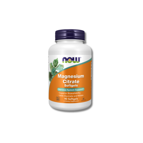 Now Magnesium Citrate 90 sg