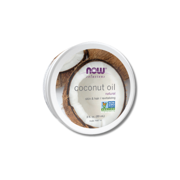 Now Solutions Coconut Oil Natural 3 fl oz