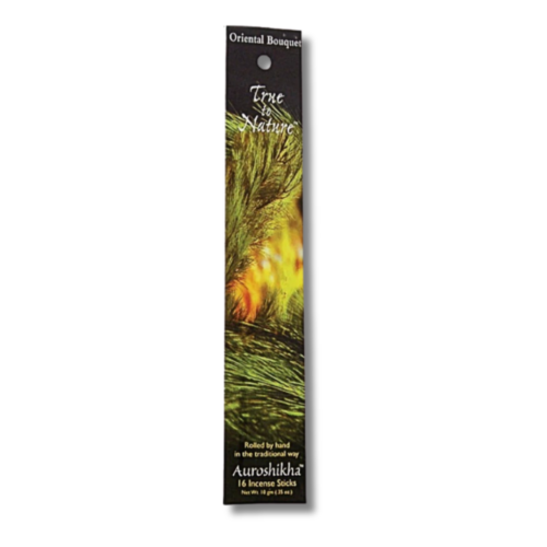 Auroshikha True to Nature Oriental Bouquet Incense 16 Sticks